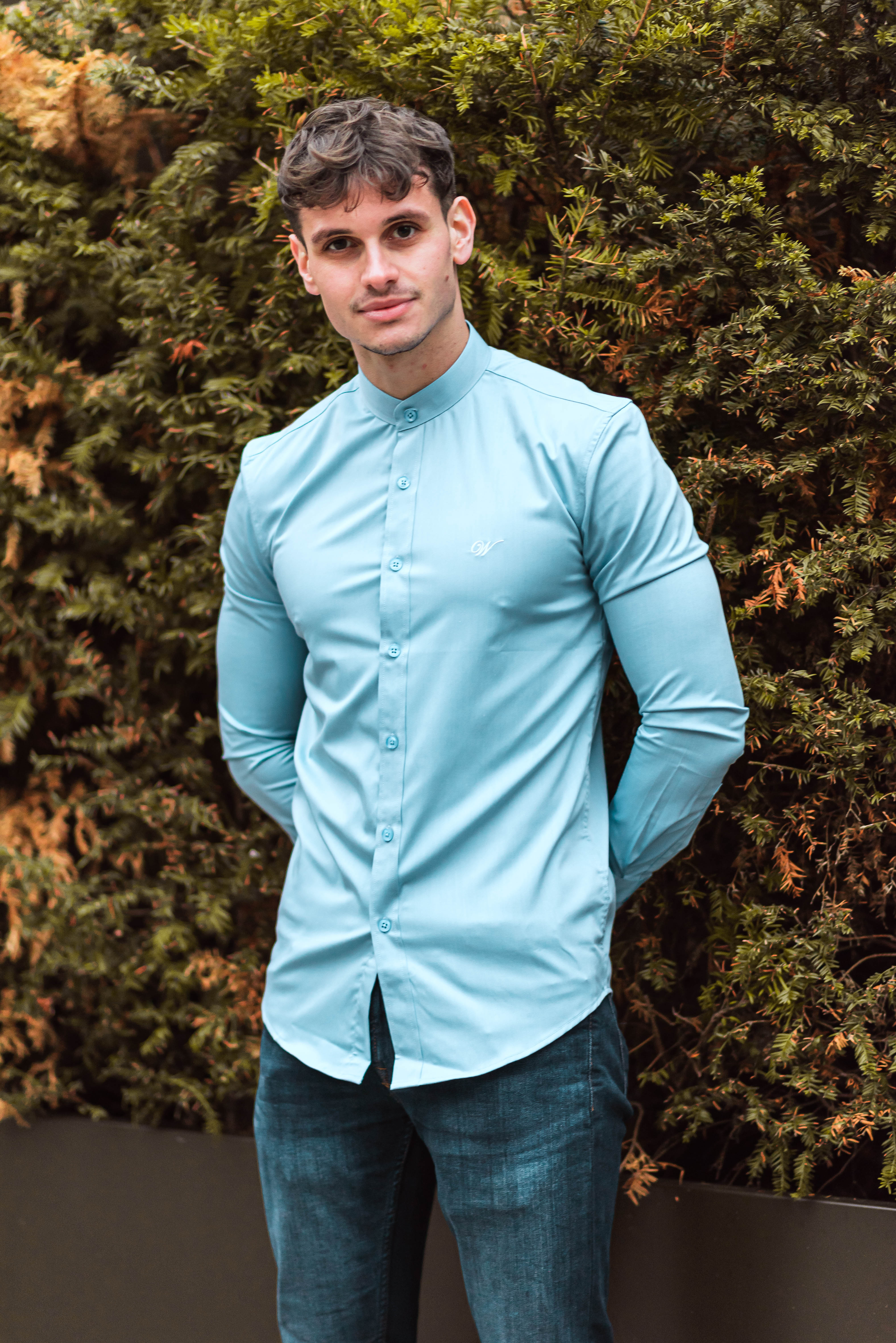 Camisa White Clothing smart wear